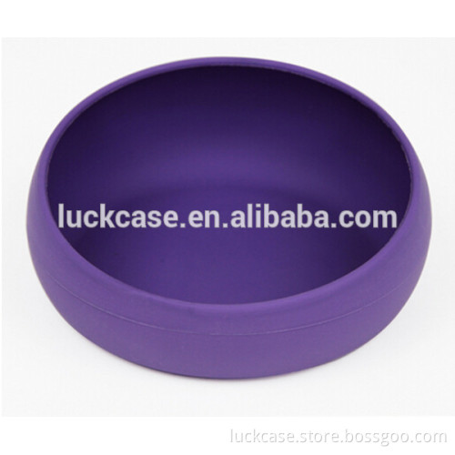 Wonderful Perfect Top Grade Silicone Pet Dog Cat Bowls with Bevel Opening